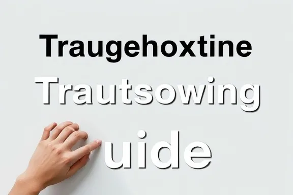 Troubleshooting Rehberi